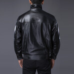 Lucas Leather Jacket // Black (XL)