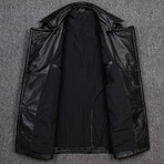 Dylan Leather Jacket // Black (M)