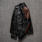 Daniel Leather Jacket // Black (M)