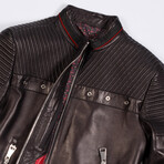 Gabriel Leather Jacket // Black (XS)