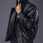 Lucas Leather Jacket // Black (L)