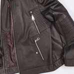 Carter Leather Jacket // Black (3XL)