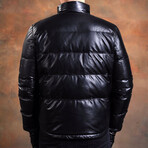 Levi Leather Jacket // Black (L)