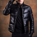 Levi Leather Jacket // Black (3XL)