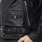 Ryan Leather Jacket // Black (XL)