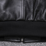 Elijah Leather Jacket // Black (XL)