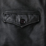 Sebastian Leather Jacket // Black (2XL)