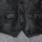 Sebastian Leather Jacket // Black (3XL)