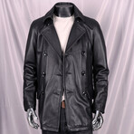 Michael Leather Jacket // Black (5XL)