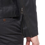 James Leather Jacket // Black (3XL)