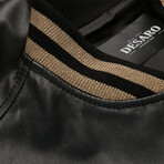 Oliver Leather Jacket // Black (4XL)