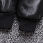 Elijah Leather Jacket // Black (M)