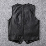 Sebastian Leather Jacket // Black (XL)