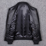 Leo Leather Jacket // Black (XL)