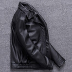 Mateo Leather Jacket // Black (S)