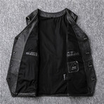 Sebastian Leather Jacket // Black (S)