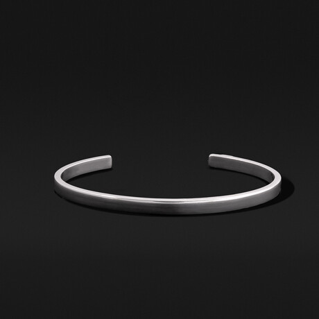 Essential Cuff Bracelet // Silver