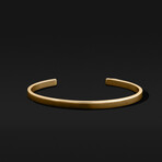 Essential Cuff Bracelet // Gold