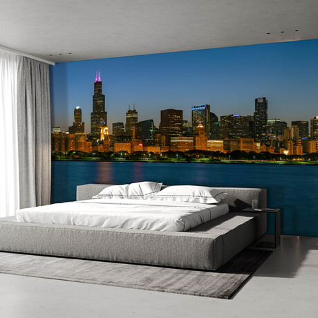Good Night Chicago Mural by Epic Portfolio