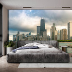 Cloudy Chicago Mural by Epic Portfolio