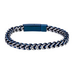 Detailed Franco Bracelet with Click Clasp // 8"
