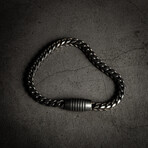 Magnetic Franco Chain Bracelet // 8.5"