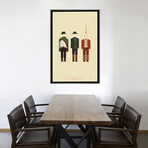The Good, The Bad And The Ugly by Fred Birchal (26"L x 18"W x 0.75"D)