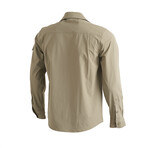Cresta // Outdoor Shirt With Pockets // Khaki (XS)