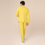 Brian 2-Piece Slim Fit Suit // Yellow (Euro: 50)