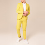 Brian 2-Piece Slim Fit Suit // Yellow (Euro: 48)