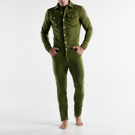 Jumpsuit // Green (Small)