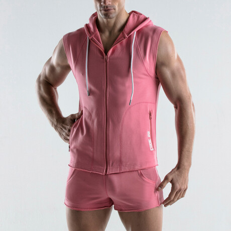 Force Hoodie // Pink (Small)