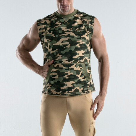 Force Sweat Top // Camo (Small)