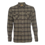 Truman Outdoor Shirt in Plaid // Brown (S)