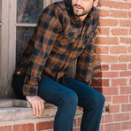 Truman Outdoor Shirt in Plaid // Gold (S)