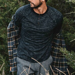 Truman Outdoor Shirt in Plaid // Gray (S)