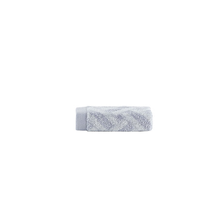 Criss Cross Stripe Wash Towel // Silver (Set of 2)