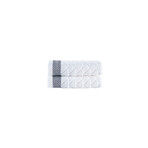 Herringbone Wash Towel // White (Set of 2)