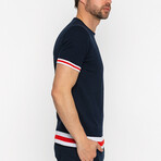 Daniel Short Sleeve Polo Shirt // Navy (S)