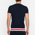 Daniel Short Sleeve Polo Shirt // Navy (S)