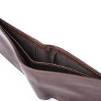 Classic Bifold Leather Wallet // Dark Brown