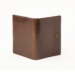 Leather Passport Cover // Brown