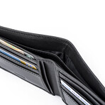 Classic Bifold Leather Wallet // Black