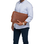 Leather Laptop Sleeve // 13" // Brown