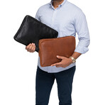 Leather Laptop Sleeve // 15" // Brown