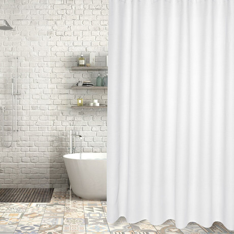 Ria Shower Curtain (Aqua)