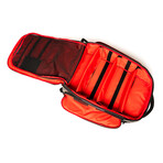 Bred Prelude Backpack // Black + Red