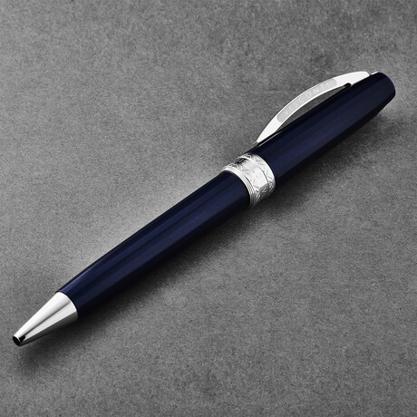 Visconti Michelangelo Blue Ballpoint Pen // 29718