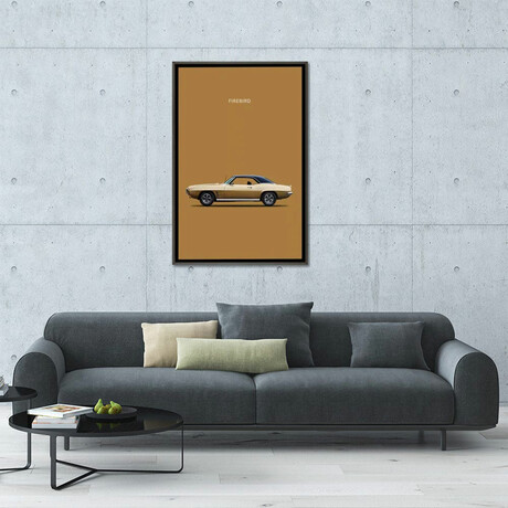 1969 Pontiac Firebird by Mark Rogan (26"H x 18"W x 0.75"D)