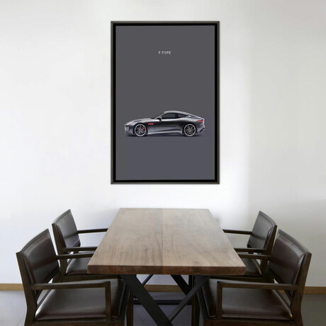 Jaguar F-TYPE by Mark Rogan (26"H x 18"W x 0.75"D)
